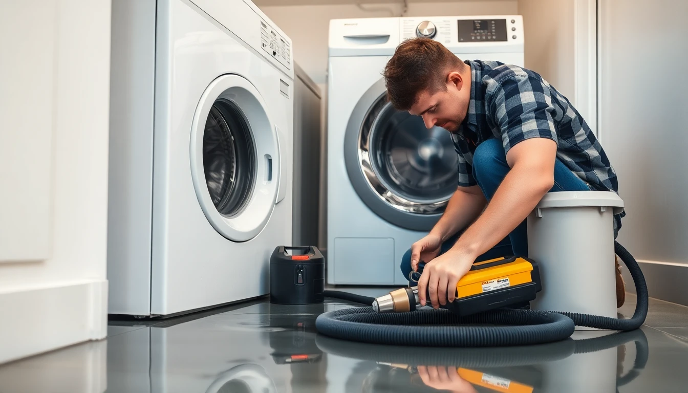 Appliance Leak Cleanup